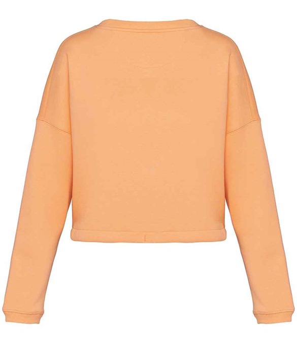 Native Spirit Ladies Oversized Cropped Sweatshirt