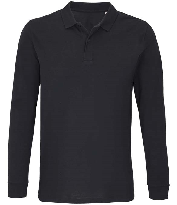 SOL&#39;S Unisex Planet Long Sleeve Piqu&#233; Polo Shirt