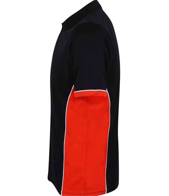 Finden + Hales Contrast Panel Polo Shirt