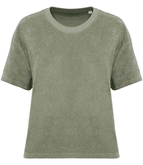 Native Spirit Ladies Terry Towel T-Shirt
