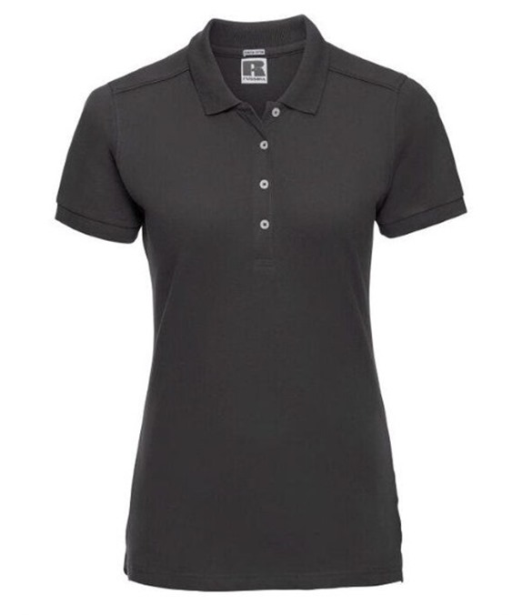 Russell Ladies Fitted Stretch Polo