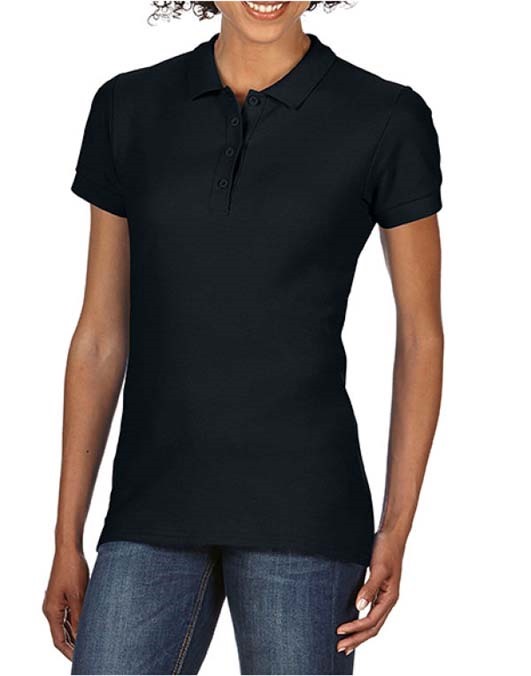 Softstyle&#174; Ladies&#39; Double Pique Polo