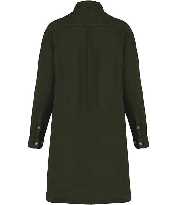 Spasso Ladies Linen Dress Shirt