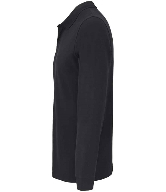 SOL'S Unisex Planet Organic Long Sleeve Pique Polo Shirt