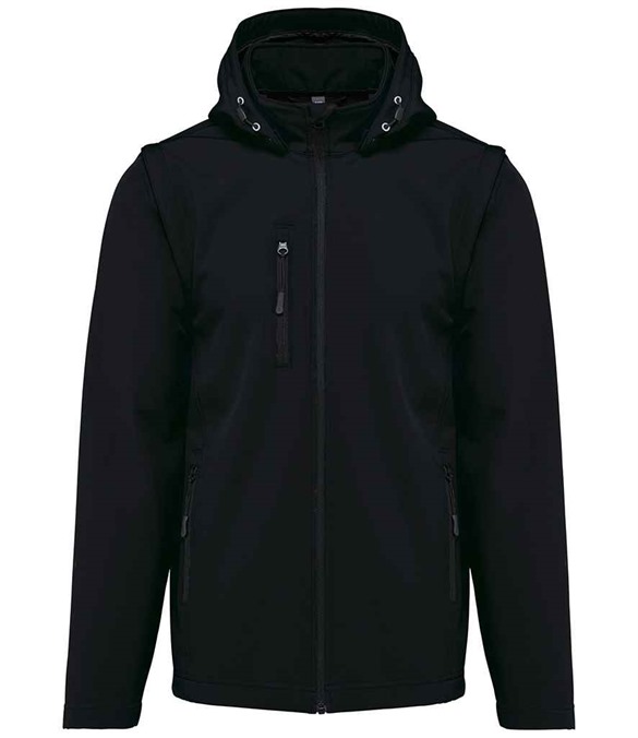Kariban Unisex Three Layer Hooded Soft Shell Jacket