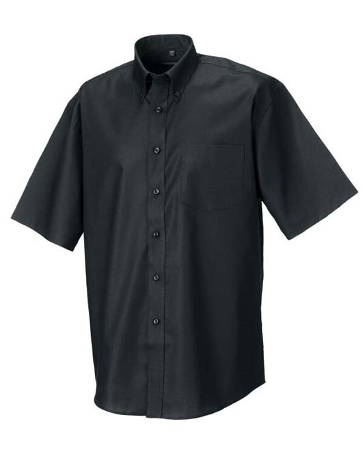Men&#39;s Short Sleeve Easy Care Oxford Shirt
