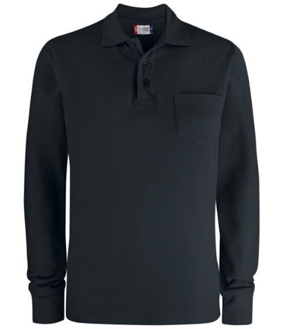 Basic Pocket Polo L/S