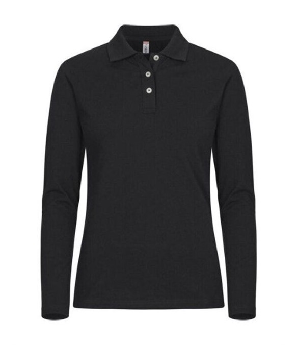 Stretch Premium Polo L/S Women