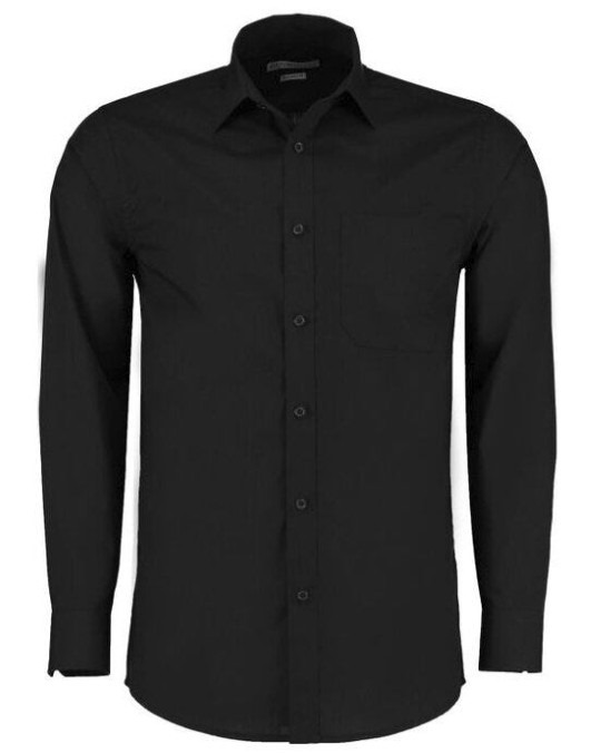 Mens LS Tailored Poplin Shirt