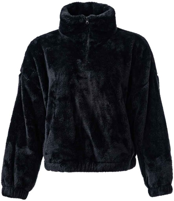 Brand Lab Ladies Fluffy 1/4 Zip Fleece