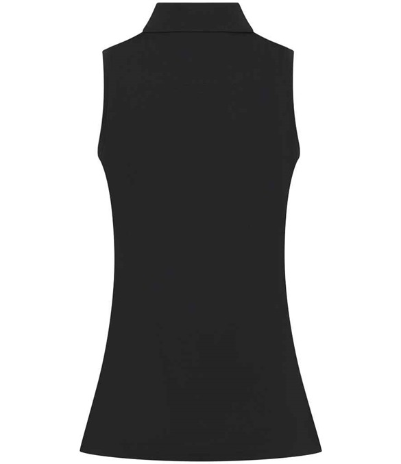 Henbury Ladies Sleeveless Coolplus Polo Shirt