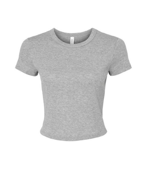 Bella Women&amp;#x27;s Micro Rib Baby Tee