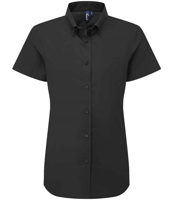 Premier Ladies Supreme Short Sleeve Oxford Shirt