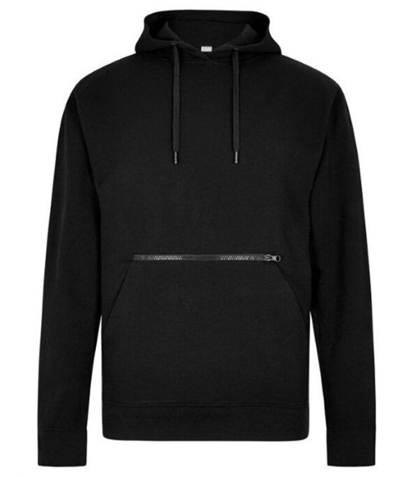 Regular Fit Pique Hoodie