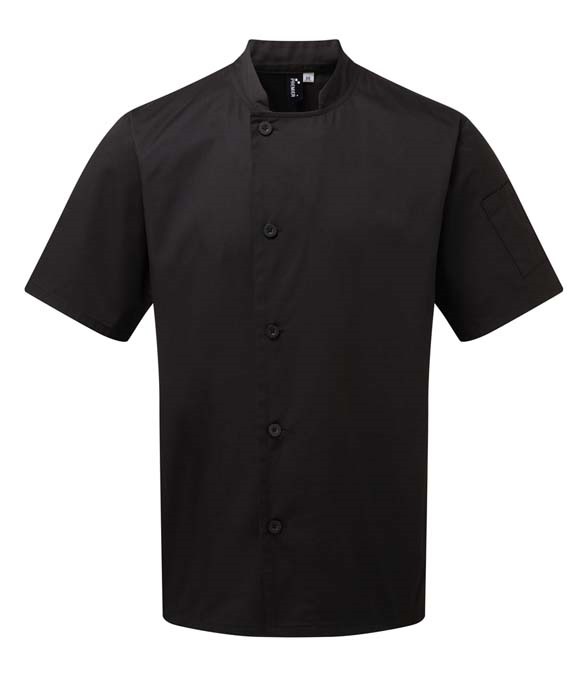 Premier Essential Short Sleeve Chef&#39;s Jacket