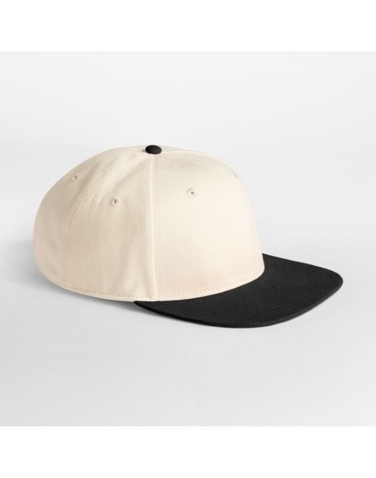 Contrast Flat Peak 6 Panel Cap