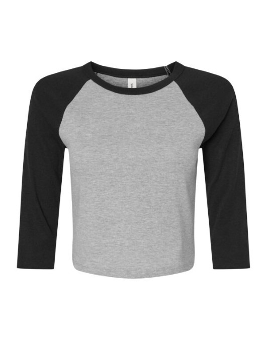 Women&#39;s Micro Rib 3/4 Raglan Tee