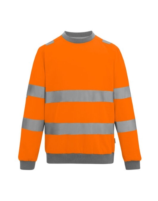Hi-Vis Pro Contrast Crew Neck Sweatshirt