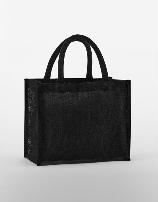 Natural Starched Jute Midi Tote