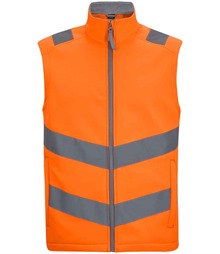 Regatta High Visibility Pro Contract Ablaze Soft Shell Bodywarmer