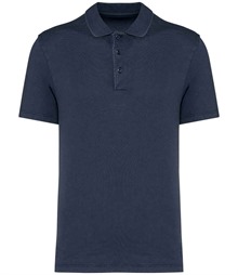 Native Spirit Washed Jersey Polo Shirt