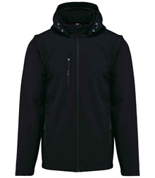 Kariban Unisex Three Layer Hooded Soft Shell Jacket