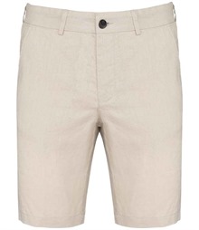 Spasso Linen Bermuda Shorts