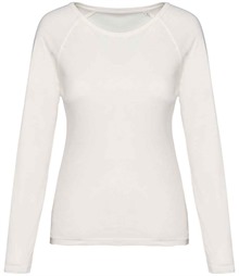 Native Spirit Ladies Raglan Long Sleeve Washed T-Shirt