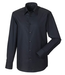 Russell Collection Men LS Tailor Oxford