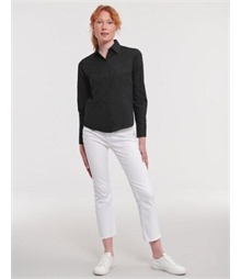 Russell Collection Lady LS Fitted Poplin