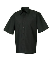 Russell Collection Men SS Classic Poplin