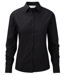 Russell Collection Lady LS PureCot Shirt