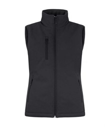 Ladies Padded Softshell Vest