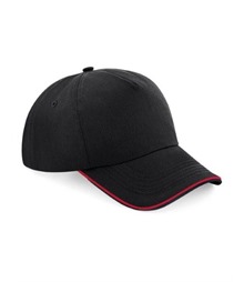 Authentic 5 Panel Piped Peak