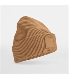 Deep Cuff Tonal Patch Beanie