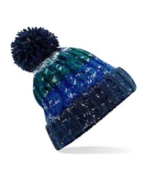 Corkscrew Pom Pom Beanie