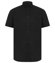 Henbury Modern Short Sleeve Regular Fit Oxford Shirt