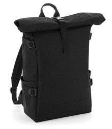 Block Roll-Top Backpack