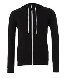 Canvas Unisex Fleece Zip-Up Hoodie