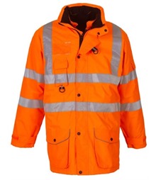 Hi Vis Multi-Function 7-In-1 Jacket