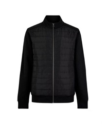 Quilted Full Zip Sweatshirt