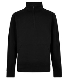 1/4 Zip Pique Sweatshirt