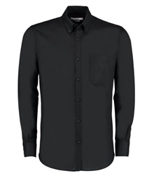 Slim Fit Long Sleeve Workwear Oxford Shirt