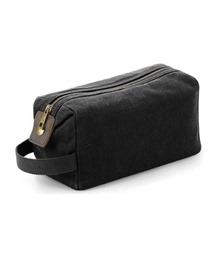 Heritage Waxed Canvas Wash Bag