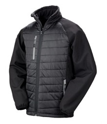 Result Black Compass Softshell Jacket