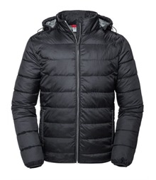 Russell Mens Hooded Nano Jacket