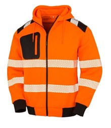Zipped Safety Hoody