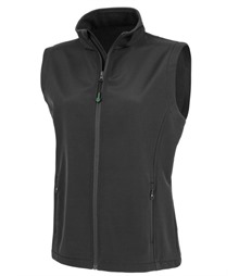 Ladies' Recycled 2-Layer Printable Softshell Bodywarmer