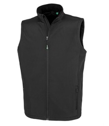 Men's Recycled 2-Layer Printable Softshell Bodywarmer