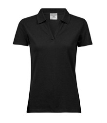Womens Luxury Stretch V Polo